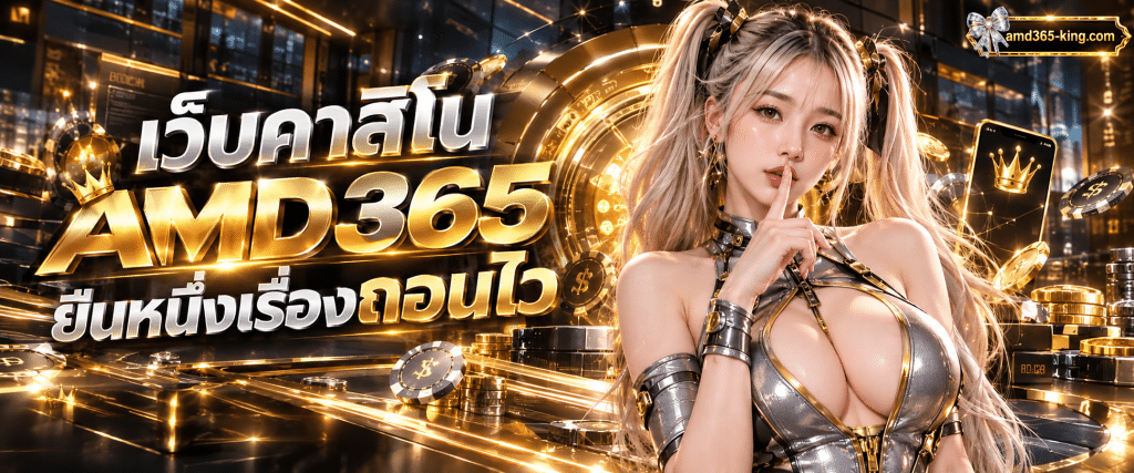 ระบบกระเป๋าเงินจำลองที่เว็บคาสิโน AMD365 ดูละด้วยความมั่นคงปลอดภัย
